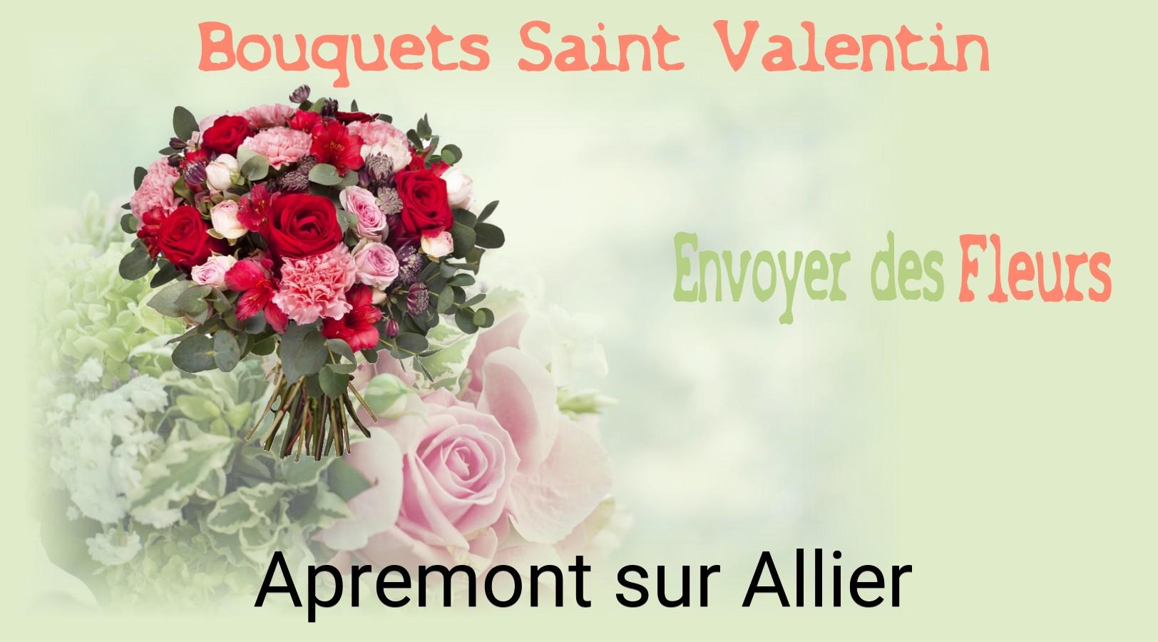 Roses de Saint-Valentin livrées à Apremont-sur-Allier